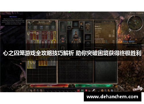 心之囚笼游戏全攻略技巧解析 助你突破困境获得终极胜利